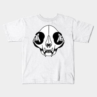 Cat Skull Kids T-Shirt